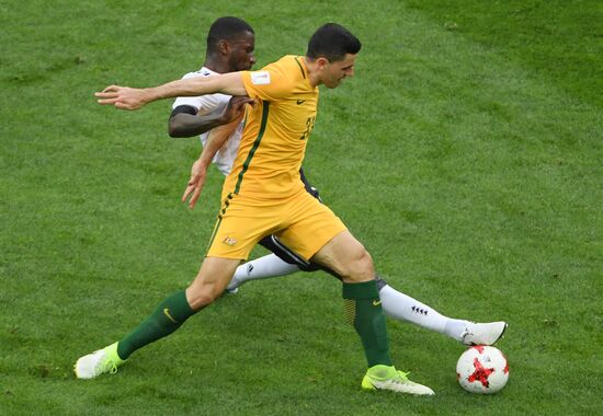 Football. 2017 FIFA Confederations Cup. Australia vs. Germany