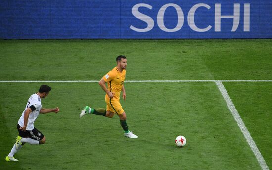 Football. 2017 FIFA Confederations Cup. Australia vs. Germany
