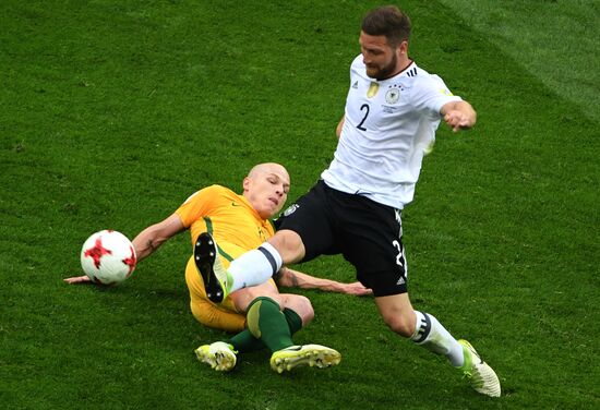 Football. 2017 FIFA Confederations Cup. Australia vs. Germany