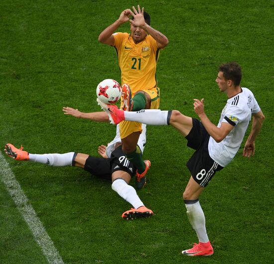 Football. 2017 FIFA Confederations Cup. Australia vs. Germany