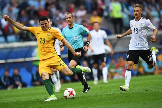 Football. 2017 FIFA Confederations Cup. Australia vs. Germany
