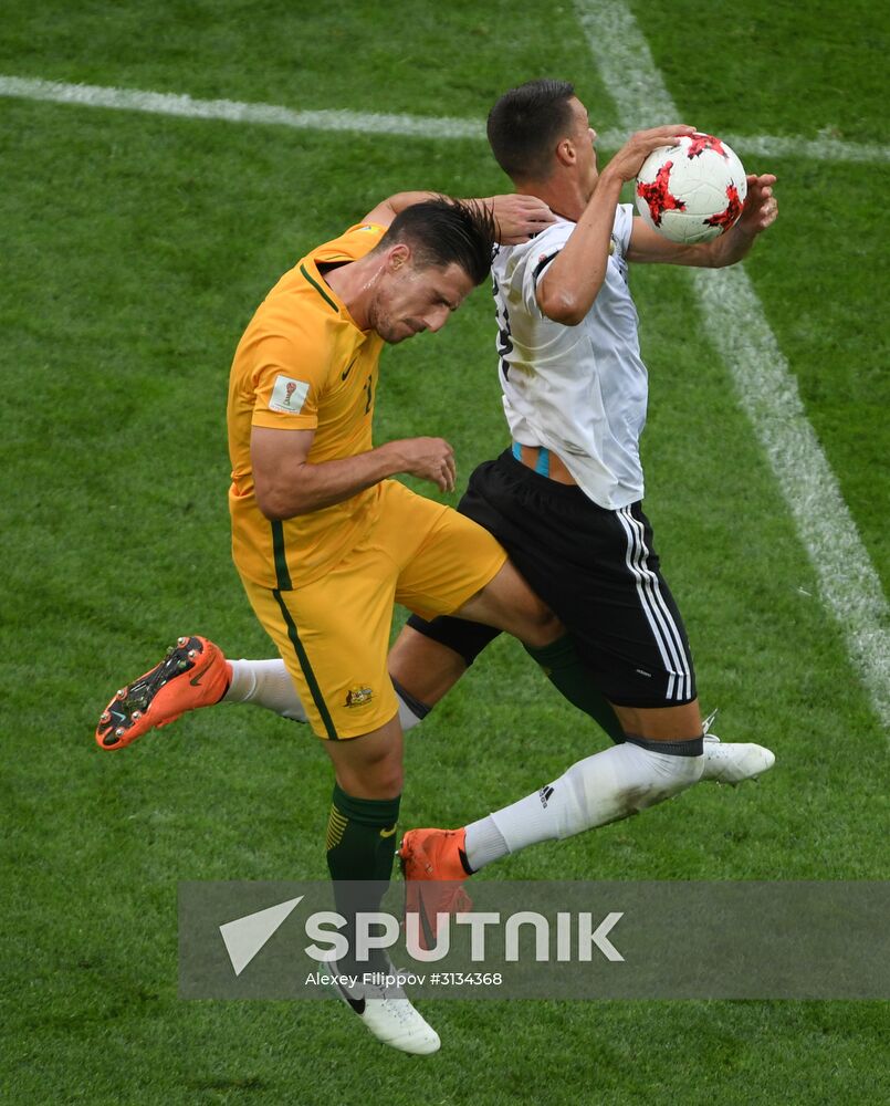 Football. 2017 FIFA Confederations Cup. Australia vs. Germany