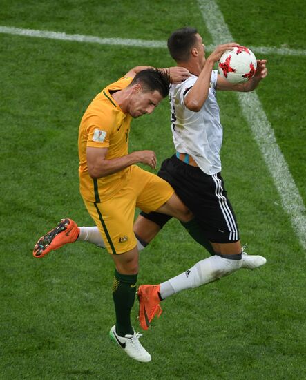 Football. 2017 FIFA Confederations Cup. Australia vs. Germany