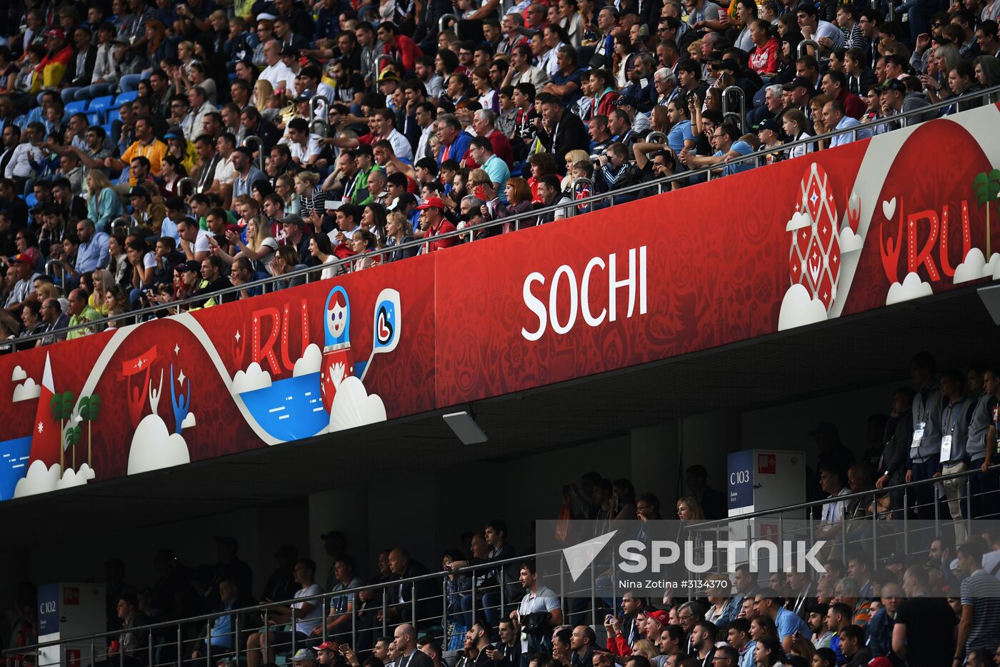 Football. 2017 FIFA Confederations Cup. Australia vs. Germany