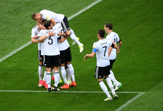 Football. 2017 FIFA Confederations Cup. Australia vs. Germany