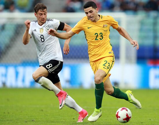 Football. 2017 FIFA Confederations Cup. Australia vs. Germany