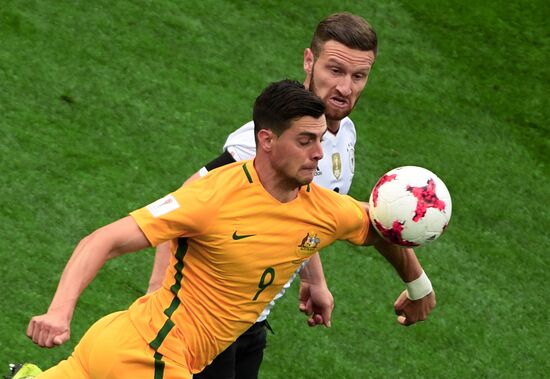 Football. 2017 FIFA Confederations Cup. Australia vs. Germany