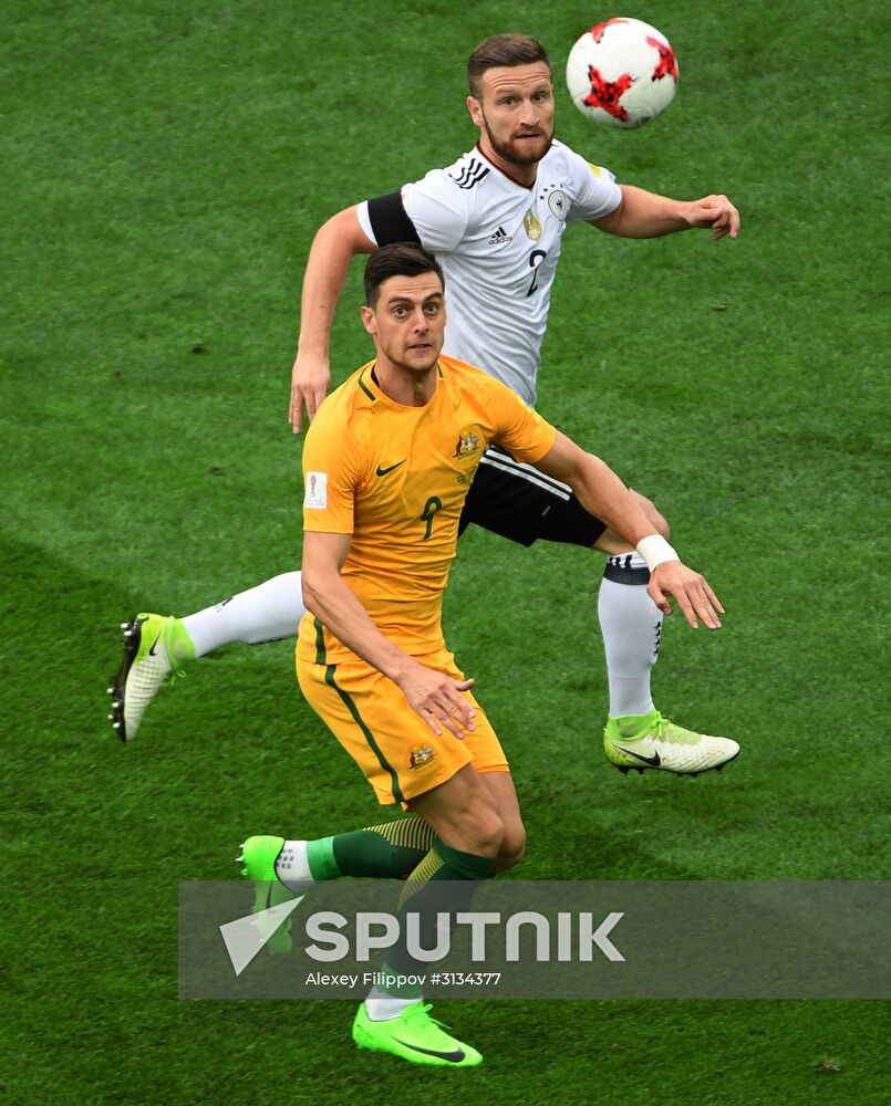 Football. 2017 FIFA Confederations Cup. Australia vs. Germany