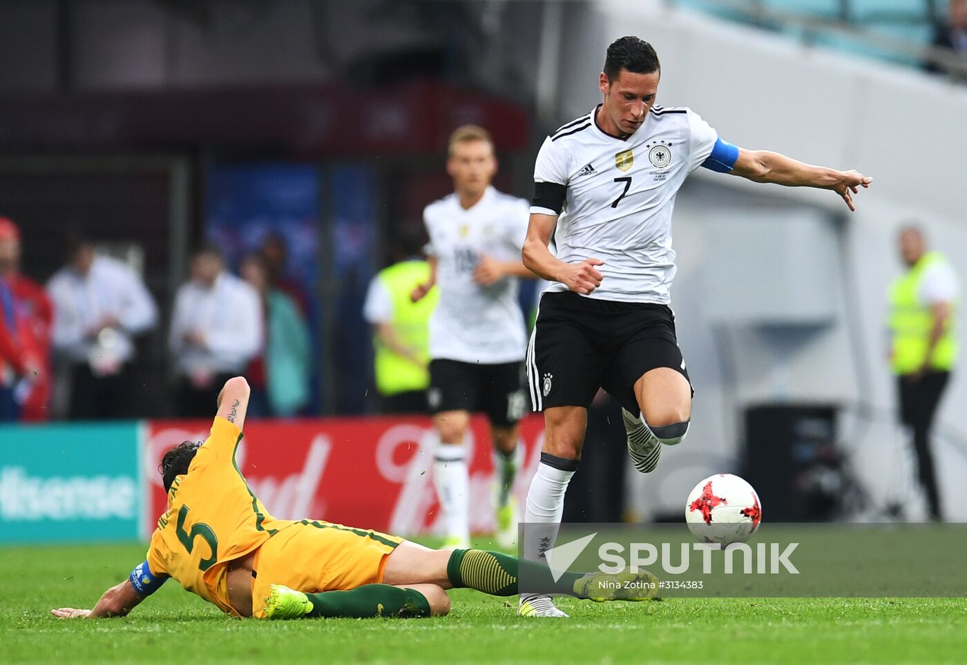 Football. 2017 FIFA Confederations Cup. Australia vs. Germany