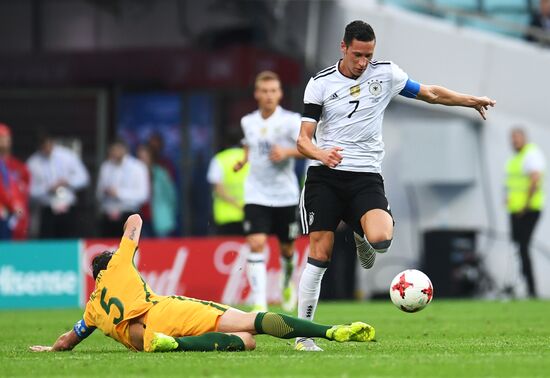 Football. 2017 FIFA Confederations Cup. Australia vs. Germany