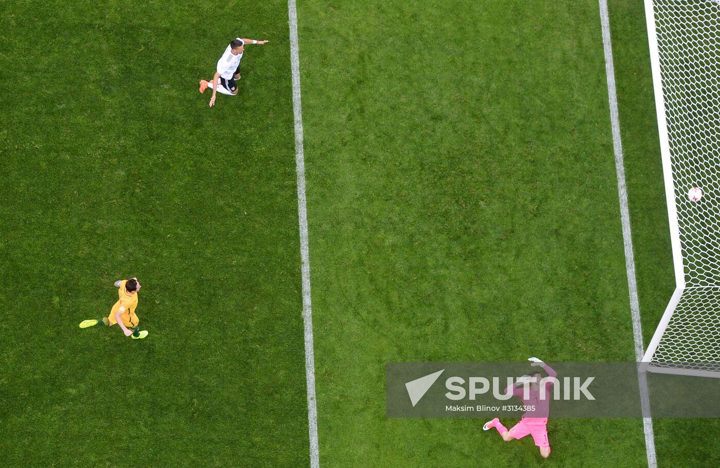 Football. 2017 FIFA Confederations Cup. Australia vs. Germany