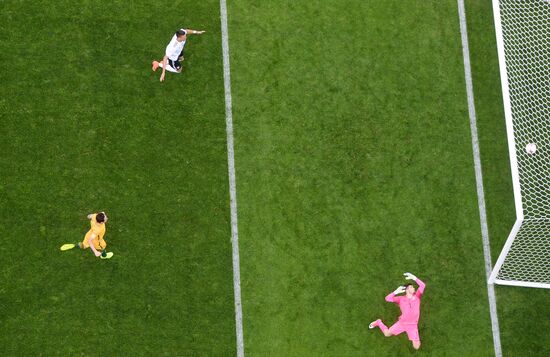 Football. 2017 FIFA Confederations Cup. Australia vs. Germany