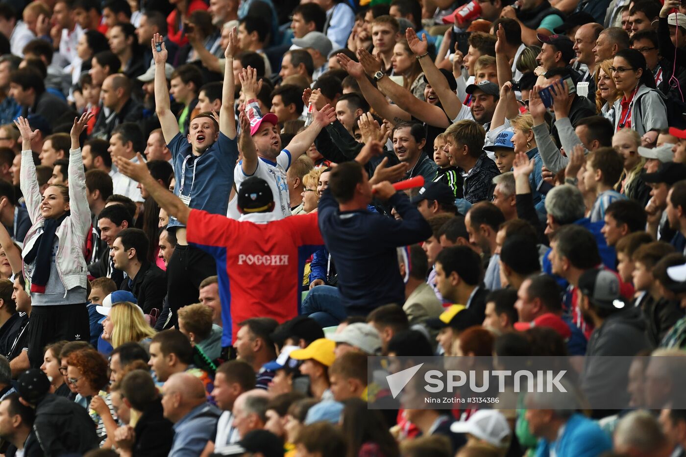 Football. 2017 FIFA Confederations Cup. Australia vs. Germany
