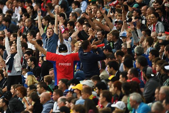 Football. 2017 FIFA Confederations Cup. Australia vs. Germany
