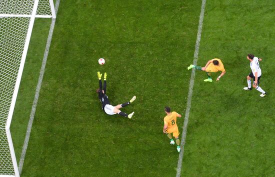 Football. 2017 FIFA Confederations Cup. Australia vs. Germany
