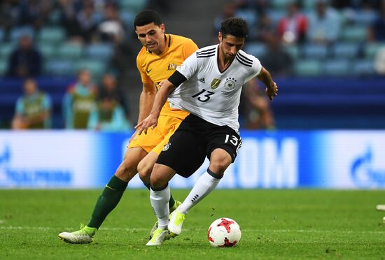 Football. 2017 FIFA Confederations Cup. Australia vs. Germany