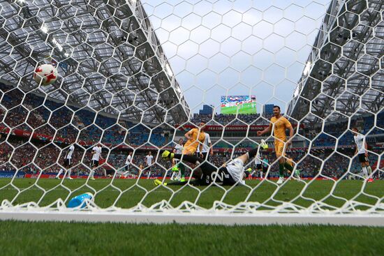 Football. 2017 FIFA Confederations Cup. Australia vs. Germany