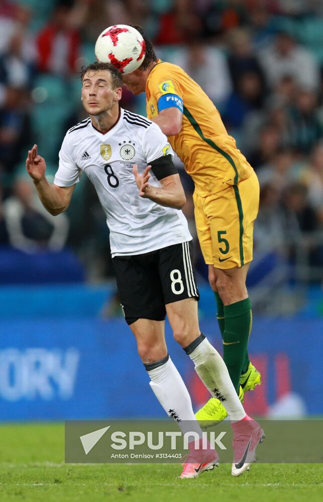 Football. 2017 FIFA Confederations Cup. Australia vs. Germany