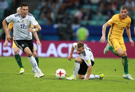 Football. 2017 FIFA Confederations Cup. Australia vs. Germany