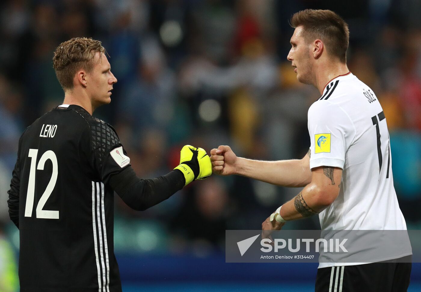 Football. 2017 FIFA Confederations Cup. Australia vs. Germany