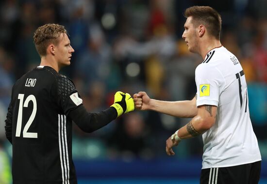 Football. 2017 FIFA Confederations Cup. Australia vs. Germany