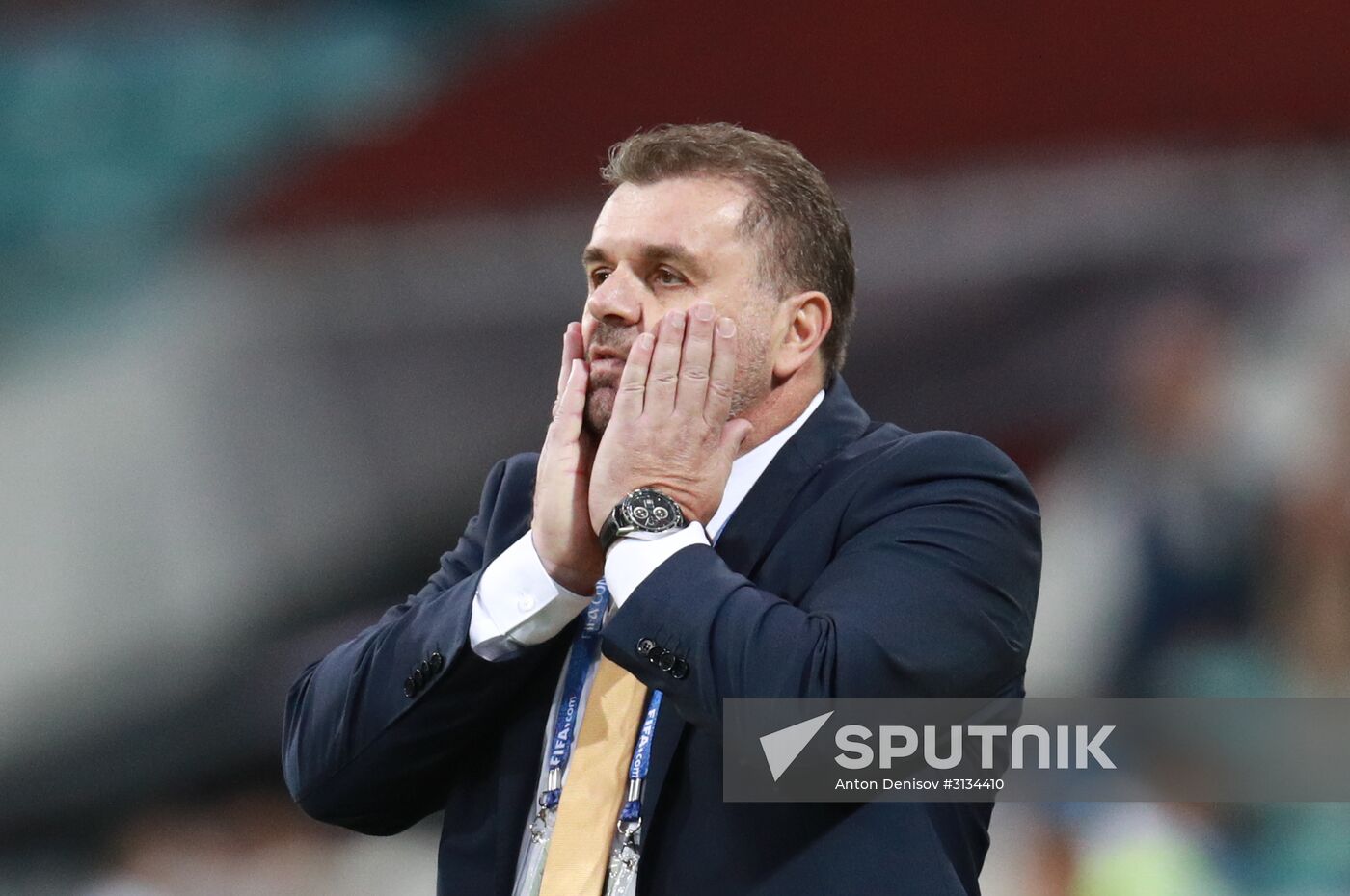 Football. 2017 FIFA Confederations Cup. Australia vs. Germany