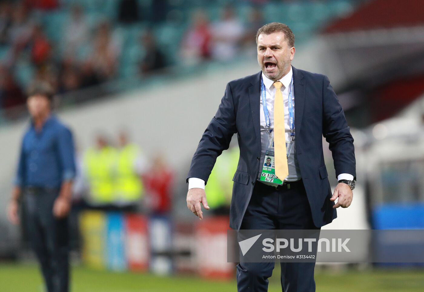 Football. 2017 FIFA Confederations Cup. Australia vs. Germany