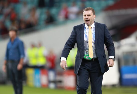 Football. 2017 FIFA Confederations Cup. Australia vs. Germany