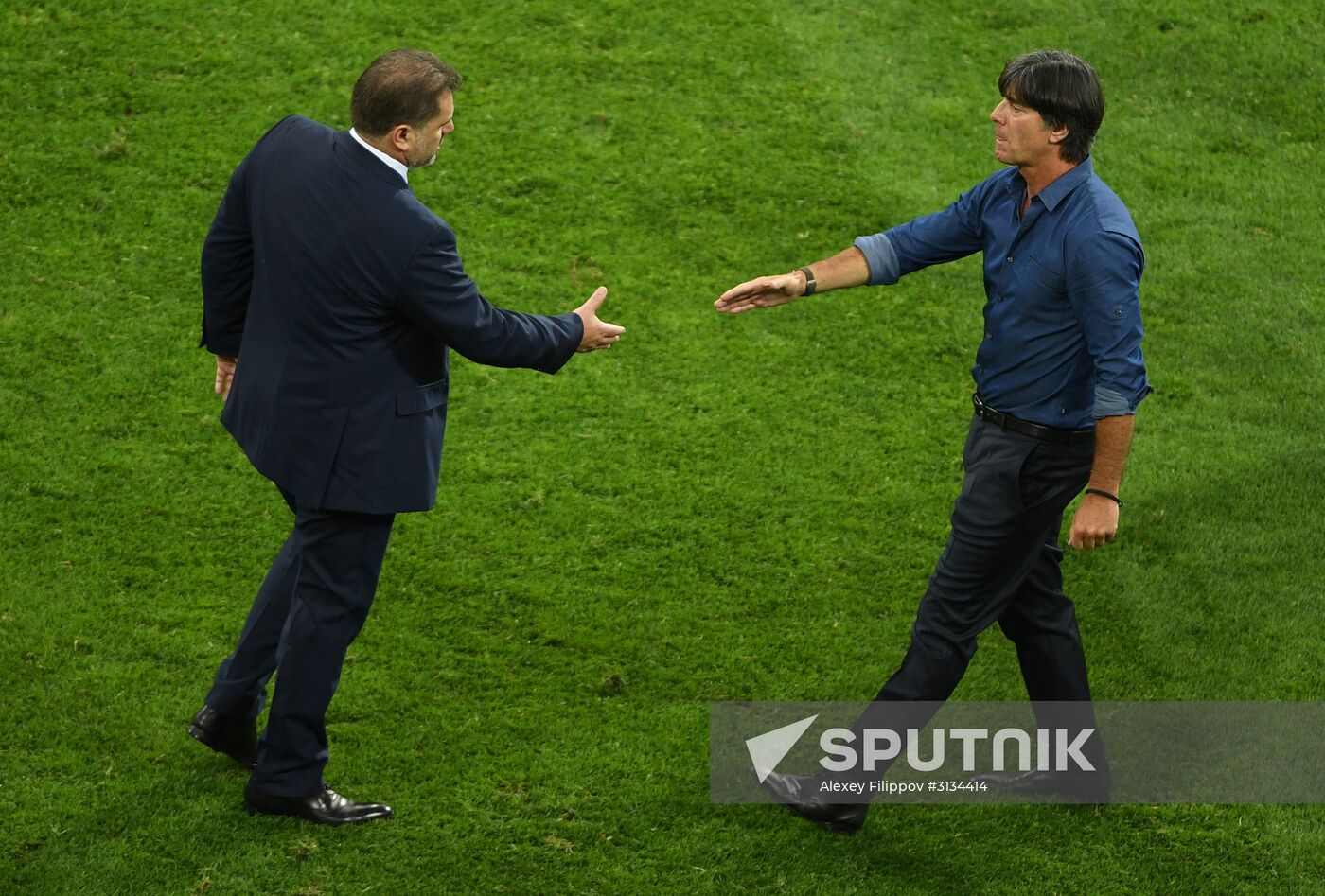 Football. 2017 FIFA Confederations Cup. Australia vs. Germany