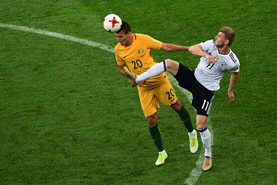 Football. 2017 FIFA Confederations Cup. Australia vs. Germany