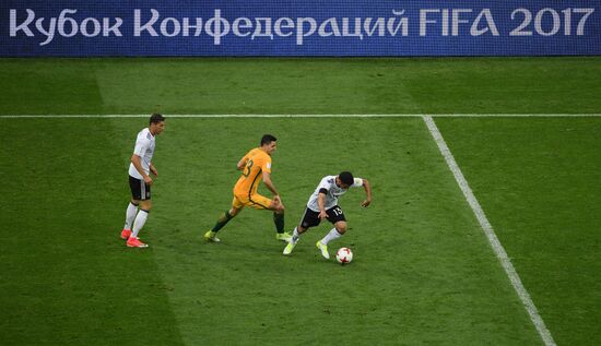 Football. 2017 FIFA Confederations Cup. Australia vs. Germany
