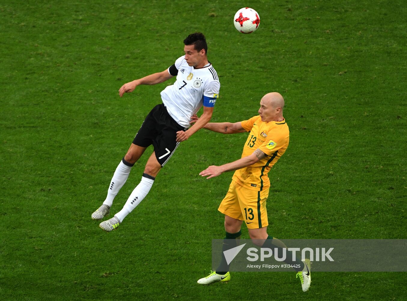 Football. 2017 FIFA Confederations Cup. Australia vs. Germany