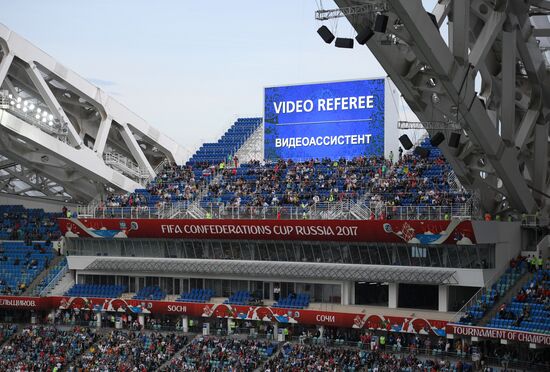 Football. 2017 FIFA Confederations Cup. Australia vs. Germany
