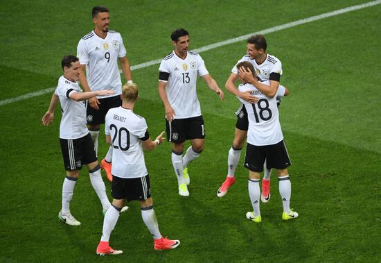 Football. 2017 FIFA Confederations Cup. Australia vs. Germany