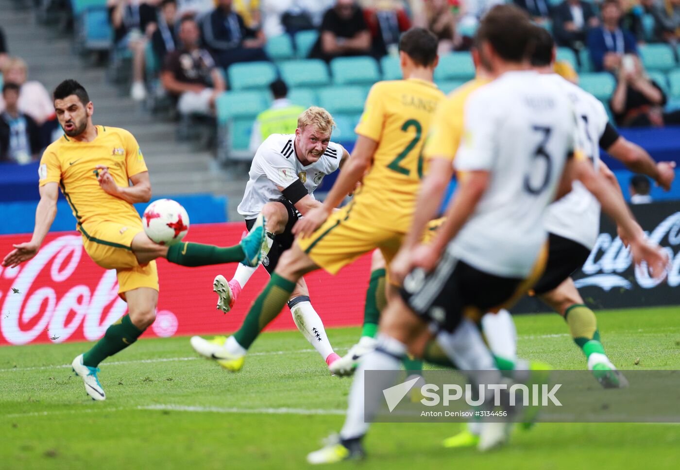 Football. 2017 FIFA Confederations Cup. Australia vs. Germany