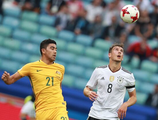 Football. 2017 FIFA Confederations Cup. Australia vs. Germany