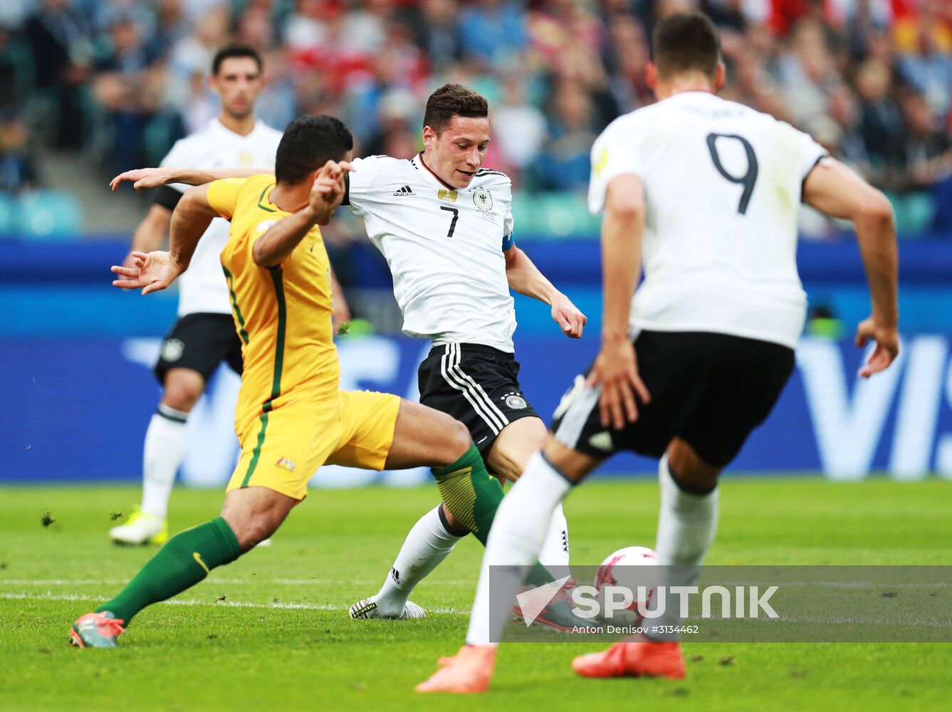 Football. 2017 FIFA Confederations Cup. Australia vs. Germany