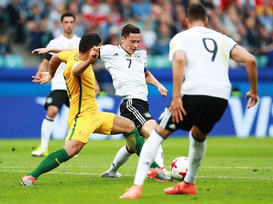 Football. 2017 FIFA Confederations Cup. Australia vs. Germany