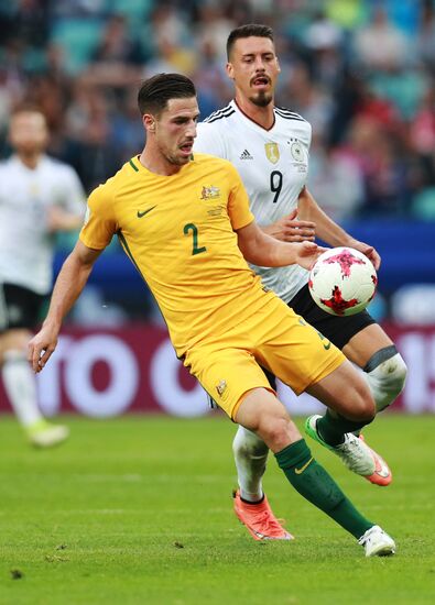 Football. 2017 FIFA Confederations Cup. Australia vs. Germany