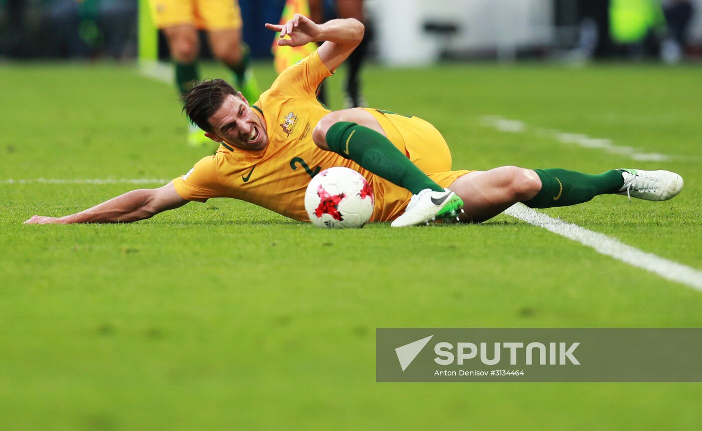 Football. 2017 FIFA Confederations Cup. Australia vs. Germany