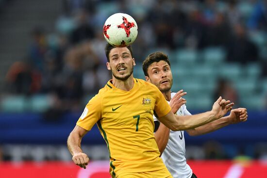 Football. 2017 FIFA Confederations Cup. Australia vs. Germany