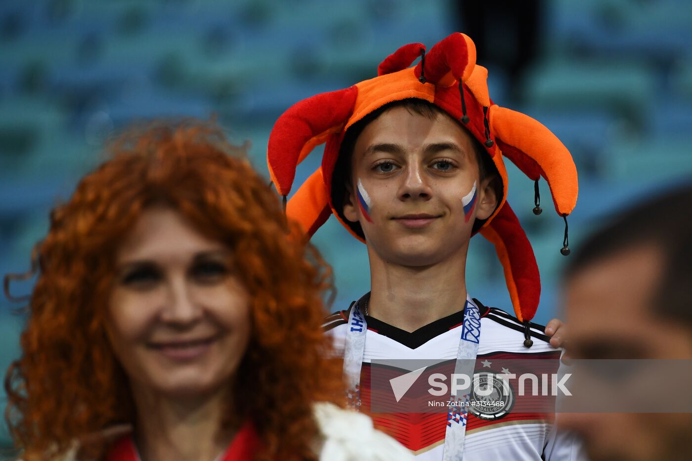 Football. 2017 FIFA Confederations Cup. Australia vs. Germany