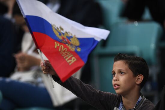 Football. 2017 FIFA Confederations Cup. Australia vs. Germany