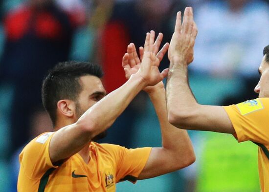 Football. 2017 FIFA Confederations Cup. Australia vs. Germany
