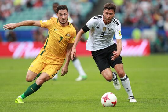 Football. 2017 FIFA Confederations Cup. Australia vs. Germany