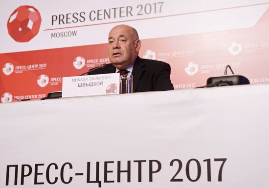 Press center events for non-accredited journalists covering the 2017 FIFA Confederations Cup
