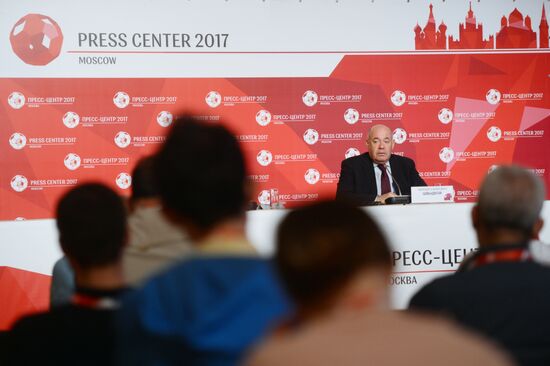 Press center events for non-accredited journalists covering the 2017 FIFA Confederations Cup