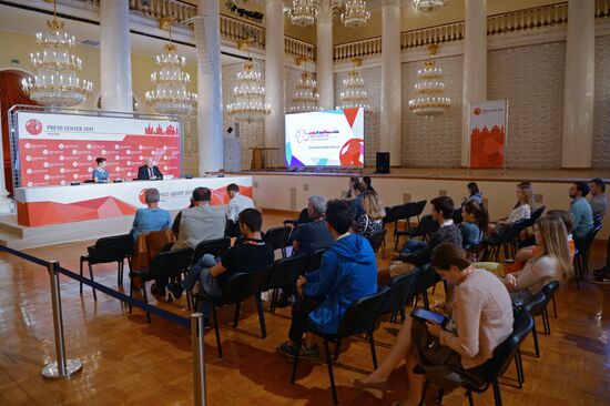 Press center events for non-accredited journalists covering the 2017 FIFA Confederations Cup