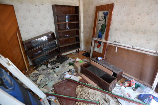 Demolition of Moscow's last K-7 series five-story building