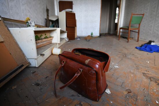 Demolition of Moscow's last K-7 series five-story building